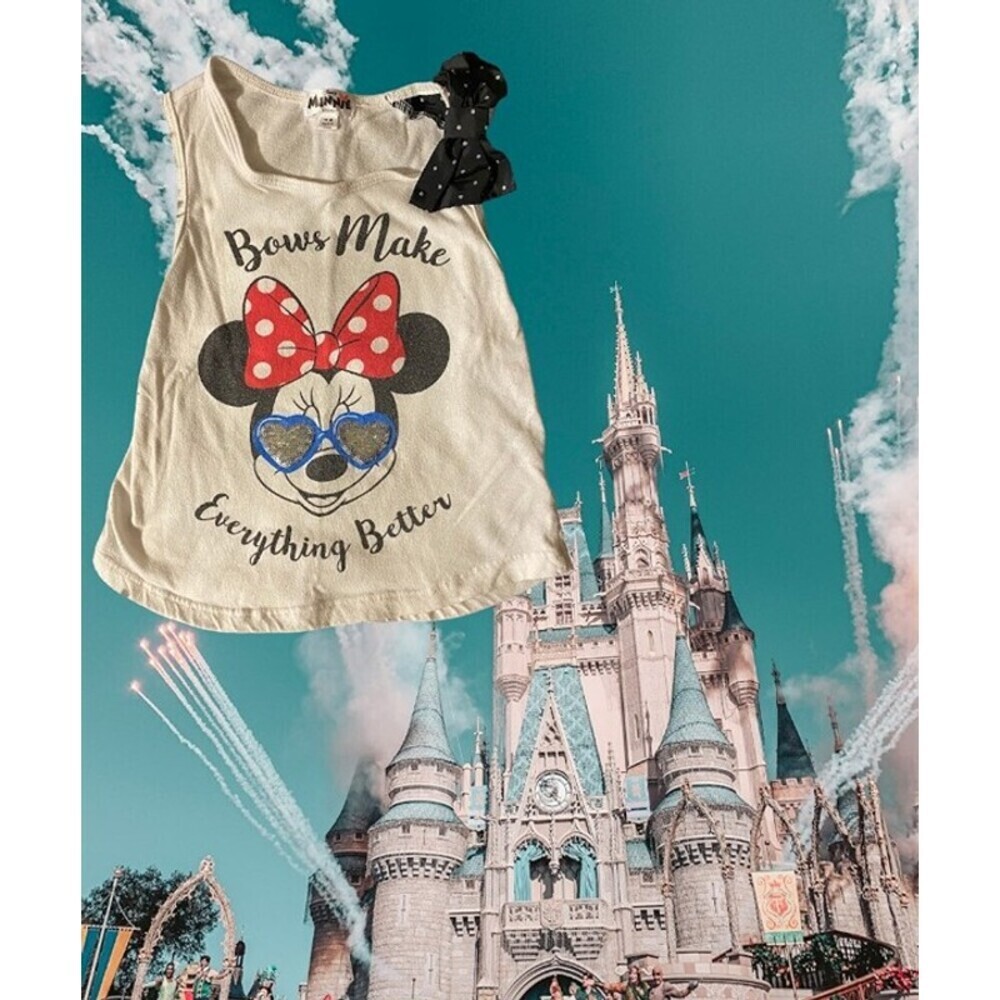 Disney Appliqué Graphic Tank Top